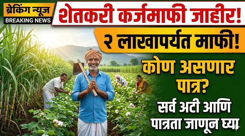 मोठी बातमी! महाराष्ट्रात 'पुण्यश्लोक अहिल्यादेवी होळकर शेतकरी कर्जमाफी योजना' जाहीर farmer loan waiver 3 InShot 20260306 184628623 scaled 1